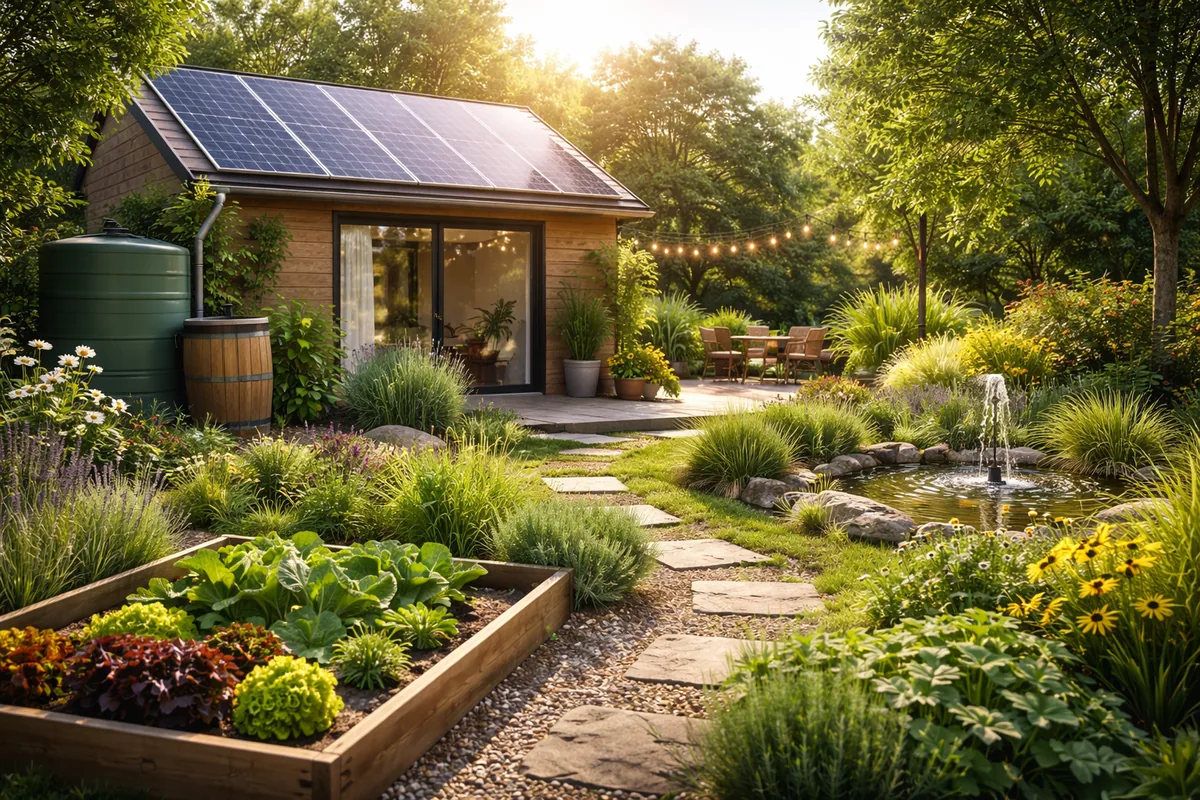 Comment aménager un jardin pour économiser de l'énergie