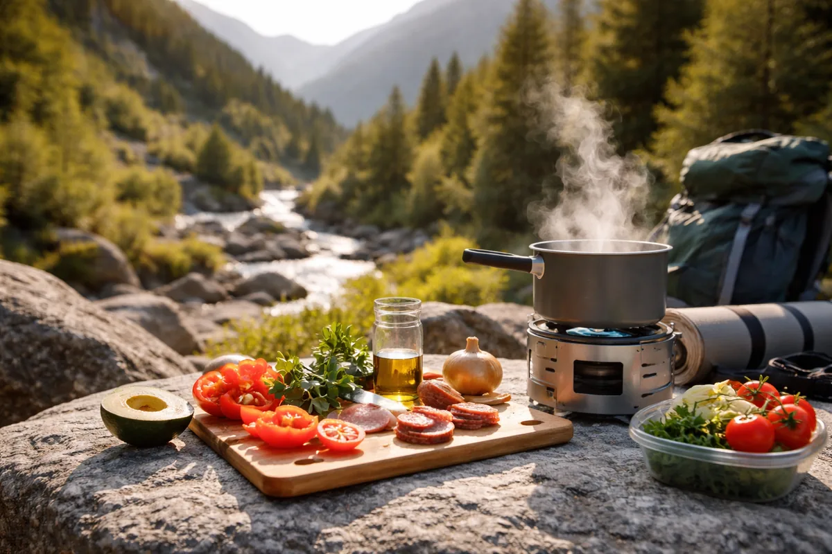 Comment bien se préparer pour cuisiner en plein air lors d'une randonnée